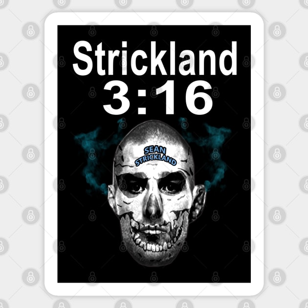 Strickland 3:16 Sticker by The Dark Vestiary